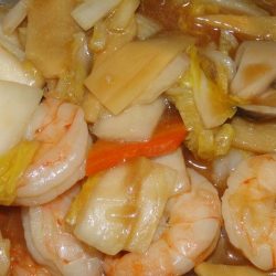 King Prawn in Oyster Sauce