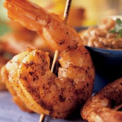 Satay King Prawn on Skewers