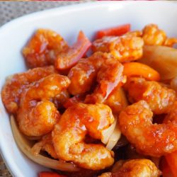 King Prawn in Fruity Mandarin Sauce