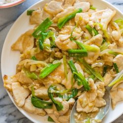 Chicken with Ginger & Spring Onion