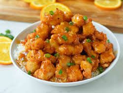 Chicken in Fruity Mandarin Sauce