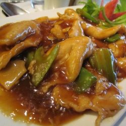 Roast Duck with Ginger and Spring Onions