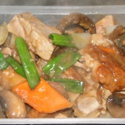 Roast Duck with Mushrooms