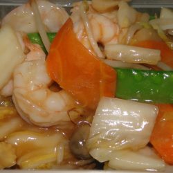 King Prawn with Mixed Vegetables