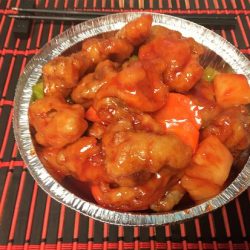 Stir Fried Mixed Vegetables in Sweet and Sour Sauce