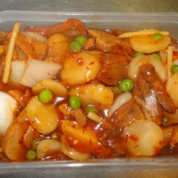 Roast Pork in Kung Po Sauce