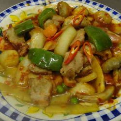 Roast Pork in Szechuan Sauce