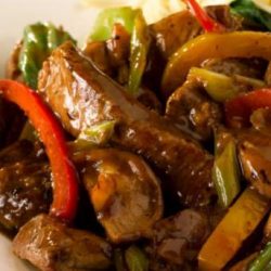 Roast Pork in Black Bean Sauce