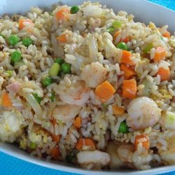 Young Chow Fried Rice ( roast pork and shrimp)